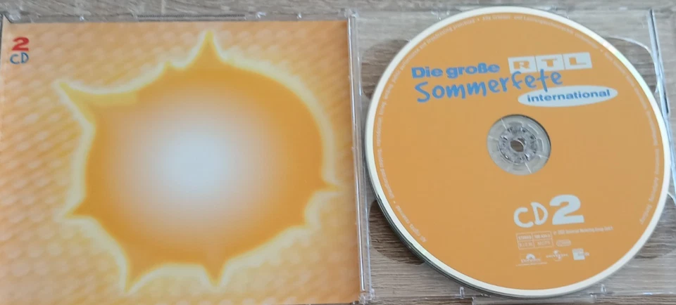 Die große RTL Sommerfete International - 2 CD-Set / Universal 2002, 314 369 - Bild 3 von 4