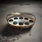 VINTAGE PORTABLE LIPSTICK HOLDER WITH HANDLE — photo 1