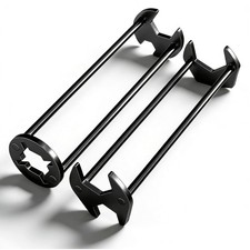Generic 2pcs Basin Wrench Multifunctional Sink Wrench 7 Sizes Faucet Tool Fou...