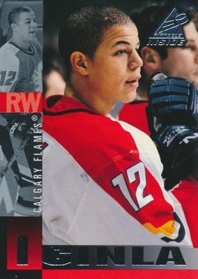 1997-98 Pinnacle Inside #17 JAROME IGINLA - Calgary Flames