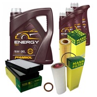 Mann Inspektionspaket 8L Mannol Energy 5W-30 FüR BMW E70 3.0D Xdrive30D E71 E72