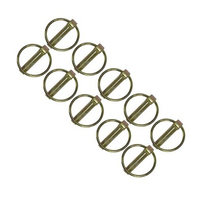 10 mm Lynch Linch Pins Clips Befestigungen Gestänge Sicherungsstifte...