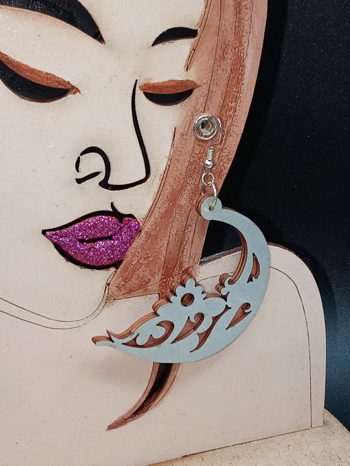 Boucles d'oreilles turquoise boho pierres précieuses belle
