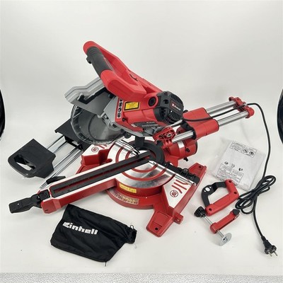 Einhell TE-SM 216 Dual Radial-Gehrungssäge (1.800 W Leistung, Zugfunktion, Laser