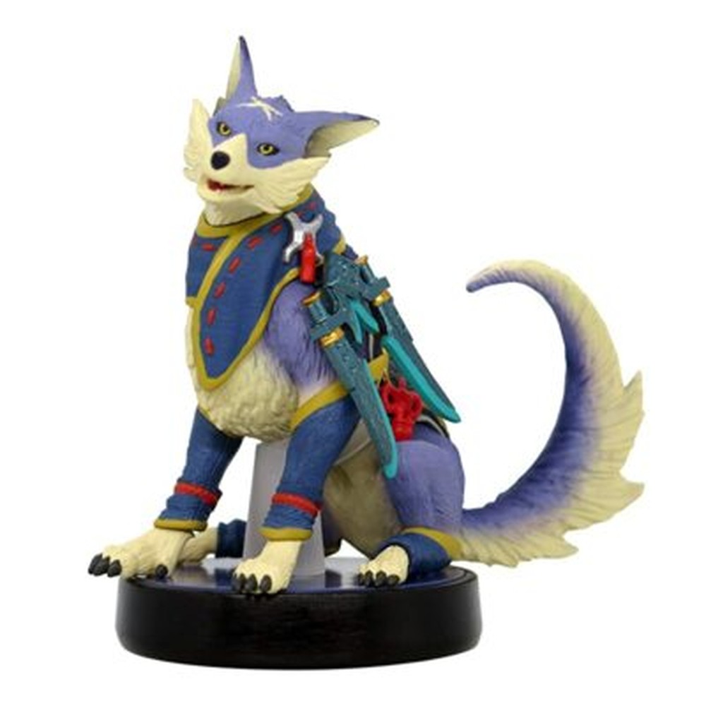 NEW Nintendo amiibo Otomo Garuku Garc Switch Monster Hunter Rise Figure JAPAN