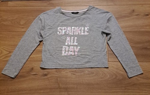 George Best Models George Girls Grey Winter Top Size 10-11 Years | eBay UK