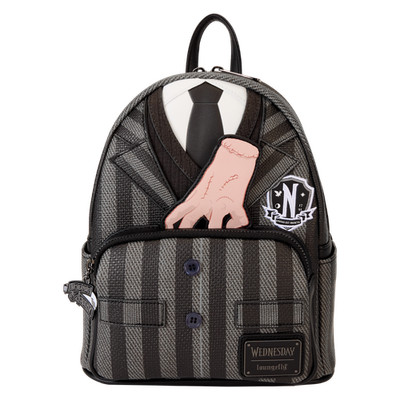 Limited Edition Wednesday Nevermore Academy Uniform Cosplay Mini Backpack NEW!