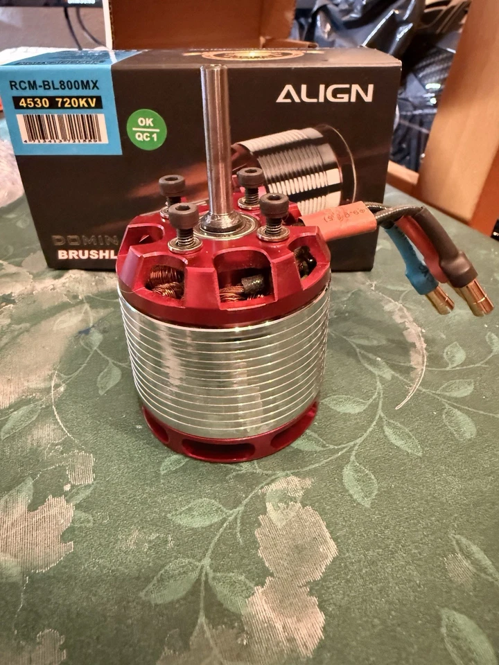 Align Brushless Heli-Motor RCM-BL800MX - Bild 4 von 4