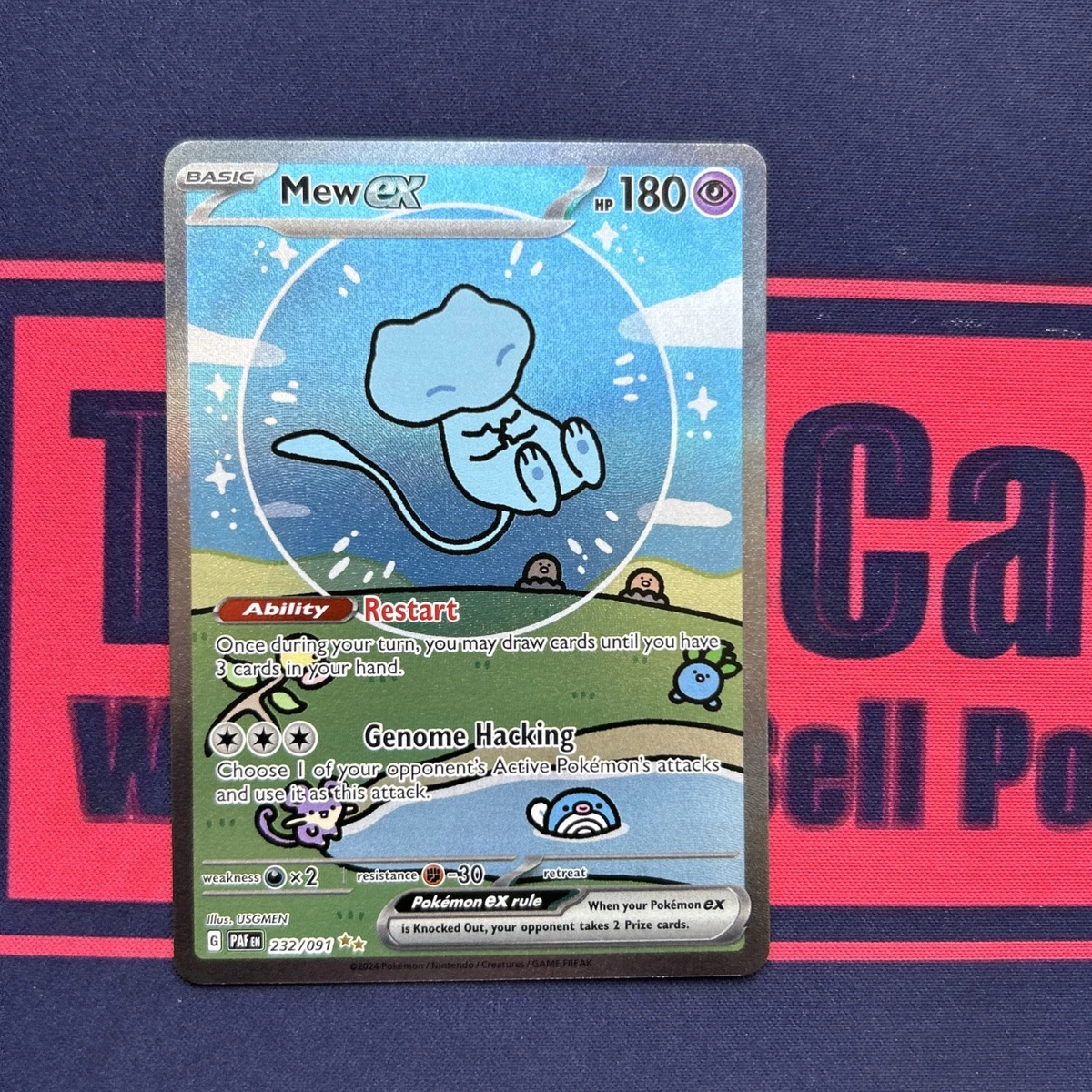 Mew Ex 232/091 SV: Paldean Fates for sale | eBay