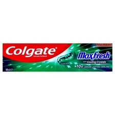 3 x Colgate Max Fresh Clean Mint Toothpaste 100ml 21.67 per litre