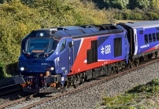 class 68 no 68021 in gbr at kings sutton
