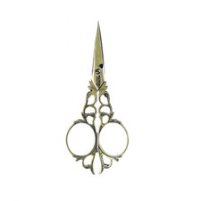 Fine quality Klotzli Giulietta Embroidery scissors 3.75" 1" blade Swiss w/sheath