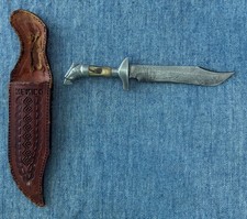 Pre-owned Vintage Mexican Bowie-style knife 5" inches