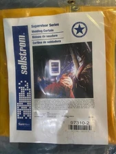 Sellstrom Welding Curtain - 6' x 6' - Yellow USA