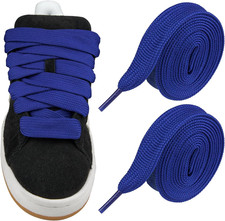 2CM Fat Wide Jumbo Thick Flat Shoe Laces for Campus Shoelaces Replacement New