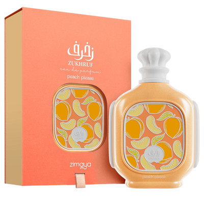 Zukhruf Peach Please Eau De Parfum Perfume By Zimaya Afnan For Unisex - 100 ML