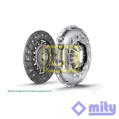 Fits Focus Fiesta Ecosport C-Max Mondeo C30 S40 V50 Clutch Kit 2PC Mity