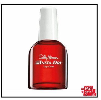 Sally Hansen Insta-Dri , Clear Top Coat, Quick Dry, Long Lasting, Streak-Free Sh