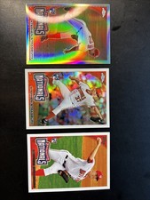 Stephen Strasburg Topps Chrome Rookie Refractor, Lot, Variation, Silver, Base