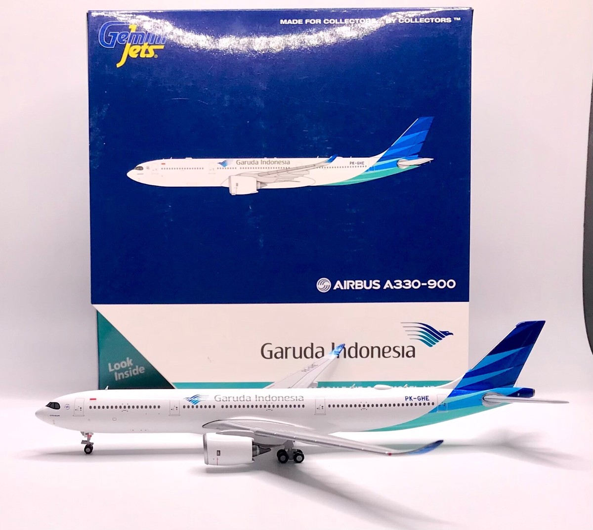 1/400 Garuda Indonesia A330-900 PK-GHE Gemini Jets GJGIA1911 | eBay UK
