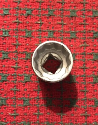 Vintage Craftsman -V- 11/16 Socket 44336 USA 3/8 Drive New Old