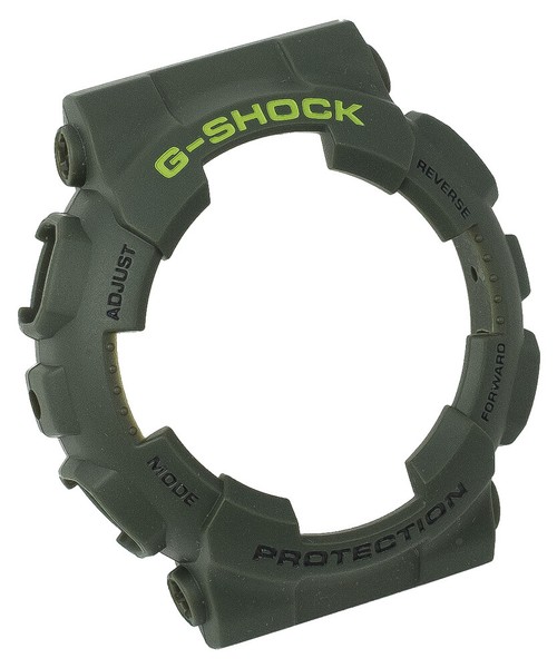 Casio G-Shock GLS-100 | Resin Bezel / LüNette GrüN Mit GrüNer Schrift-image