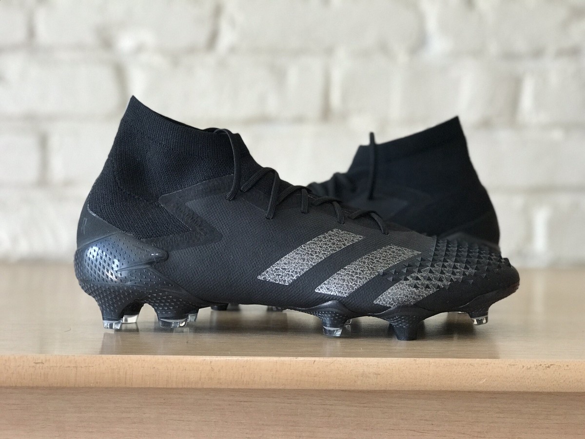 Size 7.5 - adidas Predator Mutator 20.1 FG Black Metallic