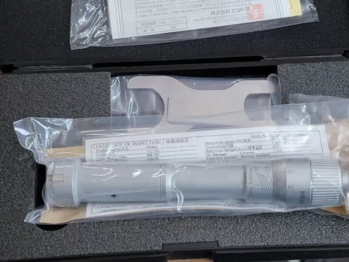 Mitutoyo Vernier Type II Micrometer Hole Bore Gage Gauge 25-30mm / 0.005mm Grad