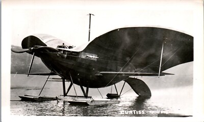 Curtiss Goupil Duck Seaplane Photo (Bueschel Collection) 3 x 5