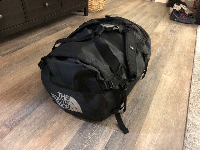 the north face duffel backpack