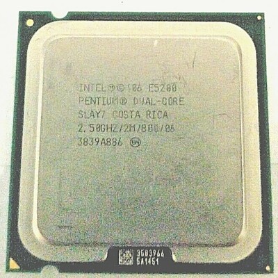 INTEL PENTIUM DUAL-CORE E5200 2M/800MHz LGA 775