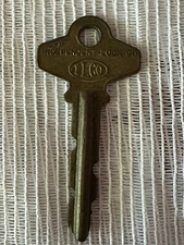 Vintage ILCO #1307A Brass Key 1307 A