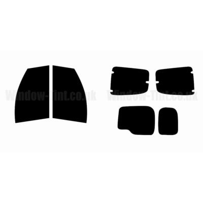 For Fiat Fiorino Combi 2007+ Full Pre Cut Window Tint Kit Front & Rear Film