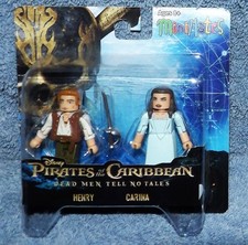 MINIMATES DISNEY POTC DEAD MEN TELL NO TALES HENRY & CARINA SET
