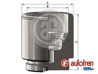 Autofren Seinsa D025641 Kolben Bremssattel Ø 48Mm Hinten FüR MAN TGE Tourneo
