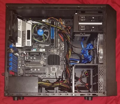 CUSTOM BUILT i3 EVGA Z370 FTW GAMING COMPUTER/PC NVIDIA 730+16GB 