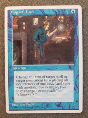 MTG  Magical Hack Alternate 4th UN-Played MINT Card (DS3D1PA)..................