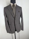 Berg & Berg Recent Made In Italy Brown Wool  Blazer-No Pants-US  40 R-NEAR MINT