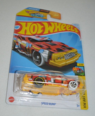 HOT WHEELS 2024 HW ART CARS 9/10 - SPEED BUMP RED MULTI COLOR | eBay