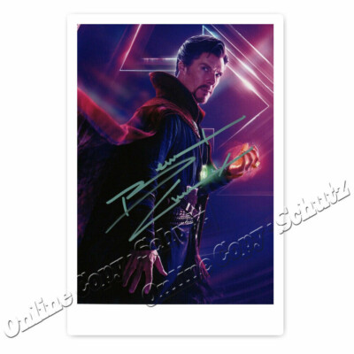 Benedict Cumberbatch als Doctor Strange - Autogrammfotokarte 