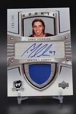 2005-06 UD The Cup Rookie #158 Chris Thorburn Buffalo Sabers!!!