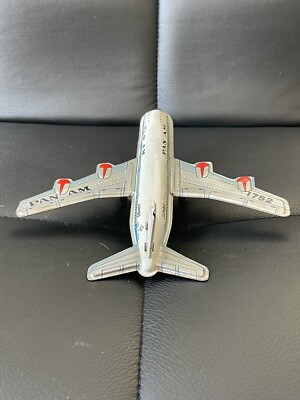 Brinquedo Antigo Avião De Lata Panam Junior Toys Made Japan | Parcelamento sem juros