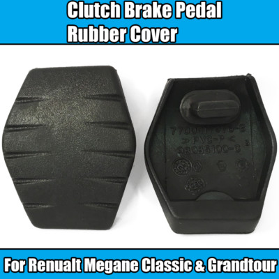 2x Gummi Abdeckung Verkleidung für Renault Megane Classic Grandtour Kupplung & Bremspedal