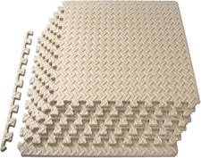 Puzzle Exercise Mat  In, EVA Interlocking Foam Floor Tiles for Home Gym, Mat fo