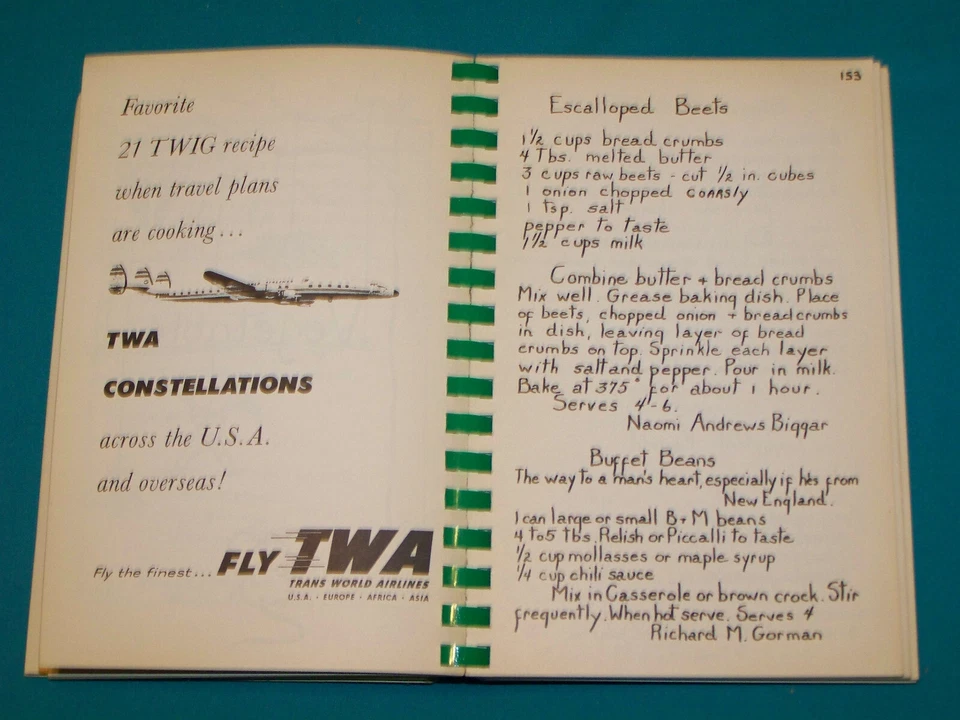 The Twig Cook Book The Twenty-One Twig Rye, New York 1956 NY - Image 4 of 4