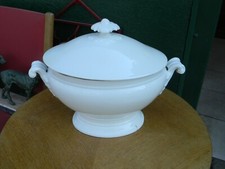 Zuppiera Ovale IN Porcellana XIX° Secolo Foglia Acanto