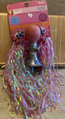 BELL 1999 BARBIE Deluxe Horn &amp; Streamers Spinning Butterfly On Streamers