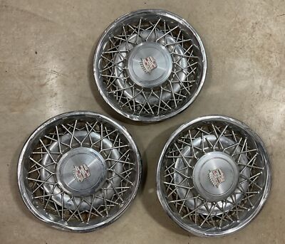 1975-1984 Cadillac Calais 15” Wire Wheels Lot Of 3 TR180 | eBay