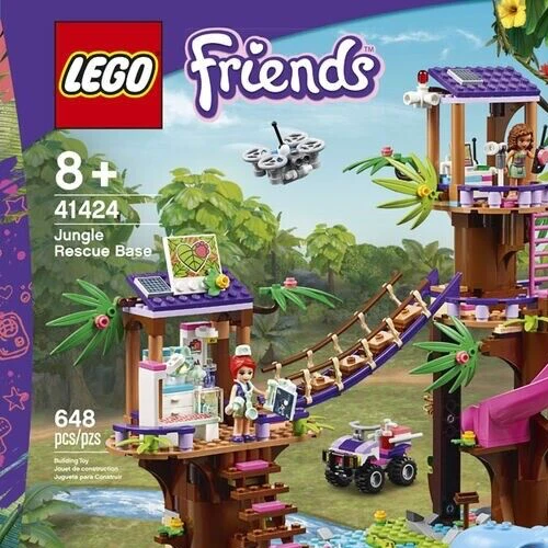 LEGO Friends Jungle Rescue Base 41424 Toy Building Kit 648 pcs - Image 2 of 4