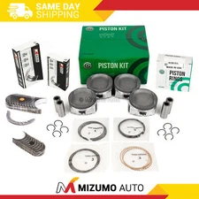 Pistons Main Rod Bearings Fit 07-13 Toyota RAV4 Camry Scion tC Lexus 2AZFE